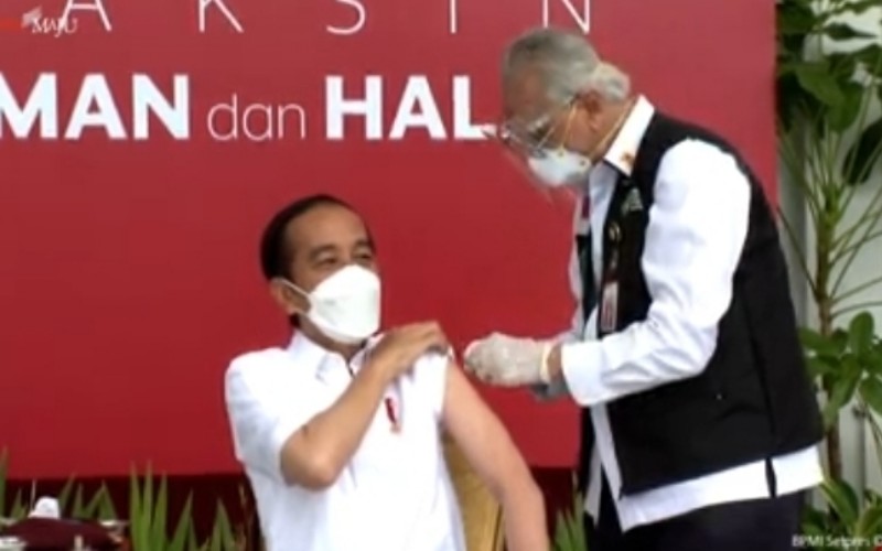 Jokowi Vaksin 130121