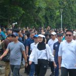 Mirza-Jihan Berada di Barisan Depan saat Gladi Kotor Pelantikan di Monas