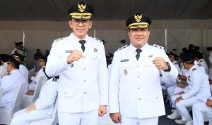 Bupati dan Wakil Bupati Lampung Selatan, Radityo Egi dan M Syaiful Anwar. | ist