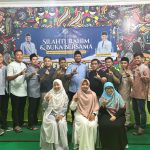 Foto bersama saat acara buka puasa bersama DPW BKPRMI Lampung. | ist