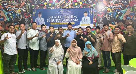 Foto bersama saat acara buka puasa bersama DPW BKPRMI Lampung. | ist