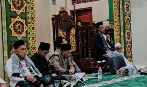 Acara peringatan Nuzulul Quran di Masjid Miftahul Jannah, Rajabasa Raya, Bandar Lampung. | ist
