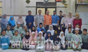 pemberian santunan ke Panti Asuhan Kp Melayu, di Kampung Melayu Kecil, Bukit Duri, Kecamatan Tebet, Jakarta Selatan