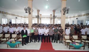 Kegiatan Sosialisasi Program Magang ke Luar Negeri yang secara resmi dibuka oleh Stafsus Kemenaker Bambang Irawan dan Bupati Pringsewu. | ist