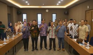 Acara FGD dan pemutaran film dokumenter "Road to Resilience" yang digelar oleh BNPT di Hotel Batiqa, Kota Bandar Lampung. | ist