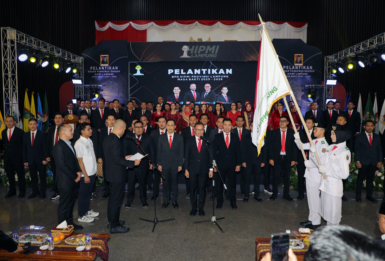 Gilang Ramadhan Resmi Nahkodai HIPMI Lampung, Ini Pesan Gubernur Mirza