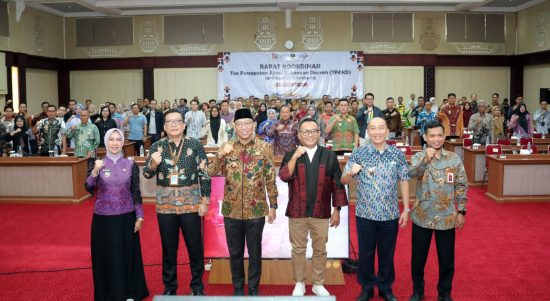 Rakor TPAKD se-Lampung: Arah Strategi Program Kegiatan TPAKD Tahun 2025