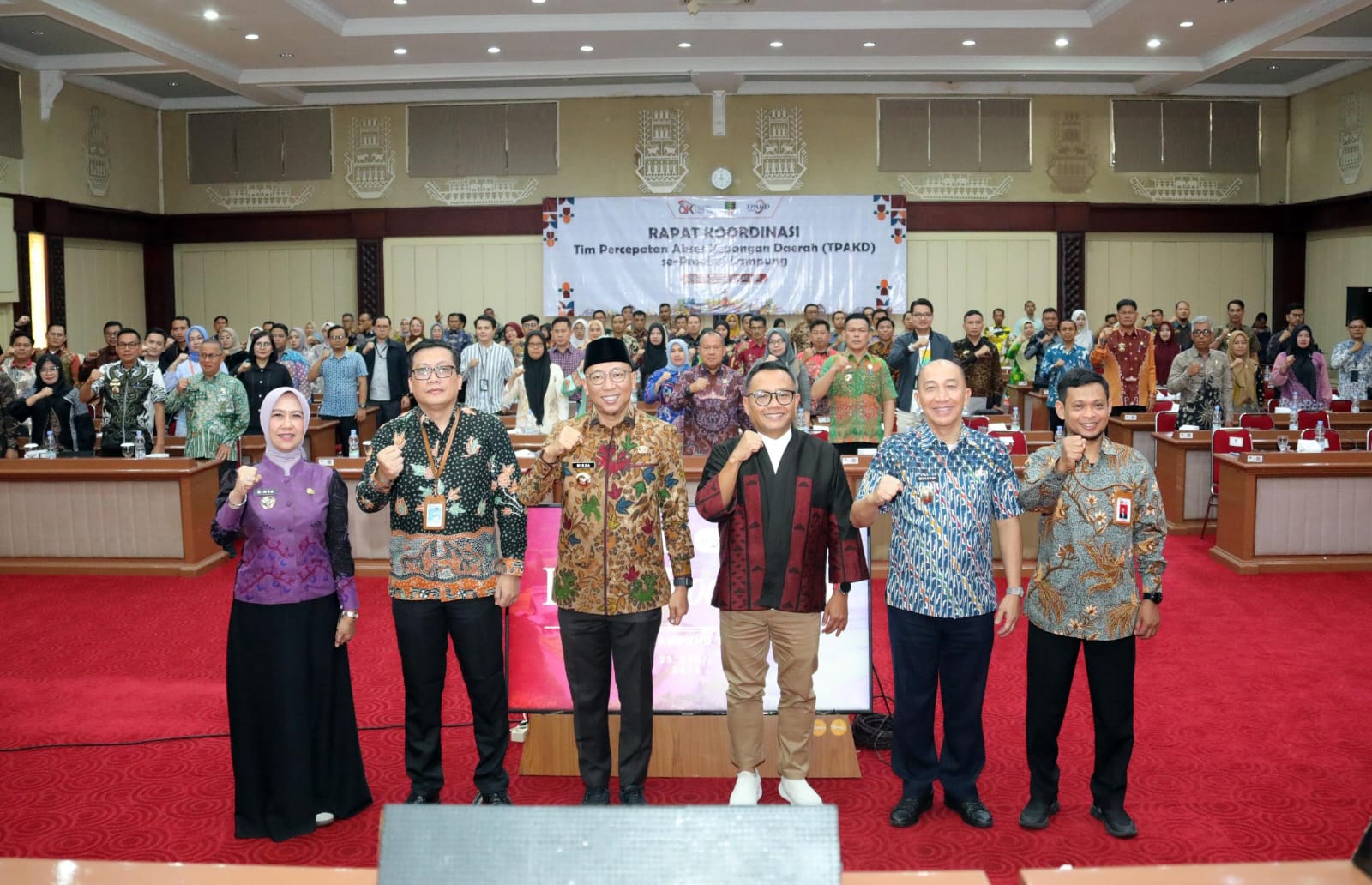 Rakor TPAKD se-Lampung: Arah Strategi Program Kegiatan TPAKD Tahun 2025
