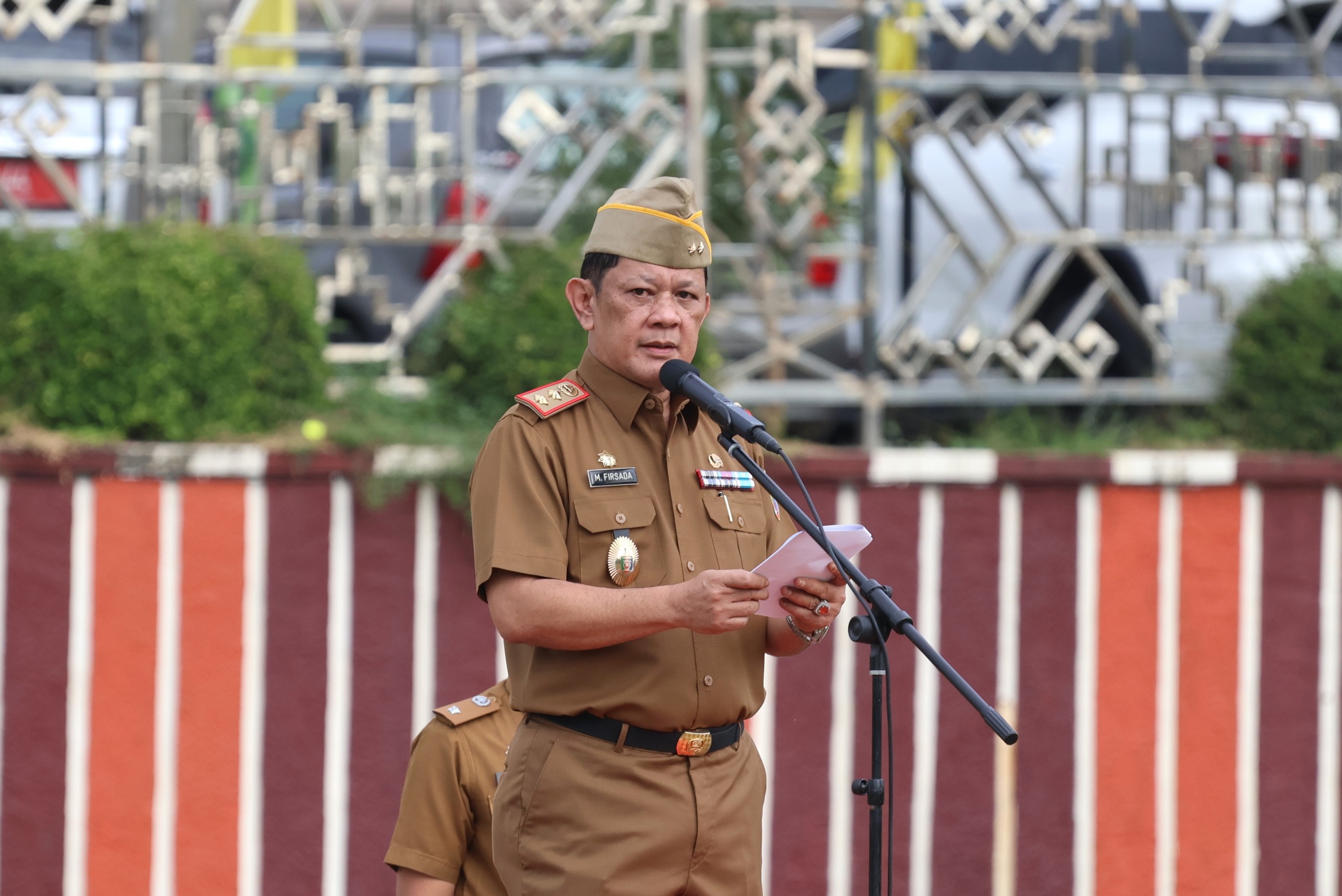 Pj Sekdaprov Lampung Ajak Perkuat Kolaborasi Daerah di Hari Otonomi Daerah ke-29 Pj Sekdaprov Lampung Ajak Perkuat Kolaborasi Daerah di Hari Otonomi Daerah ke-29