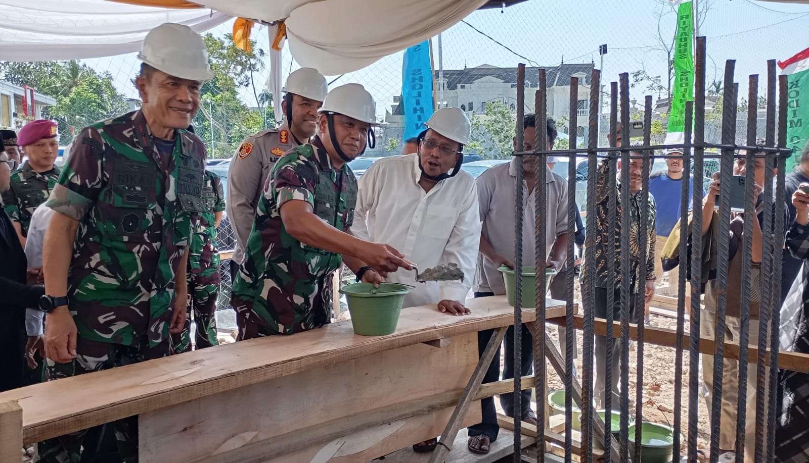 Ponpes Riyadhus Sholihin Mulai Pembangunan Gedung Sekolah 5 Lantai untuk Yatim-Dhuafa