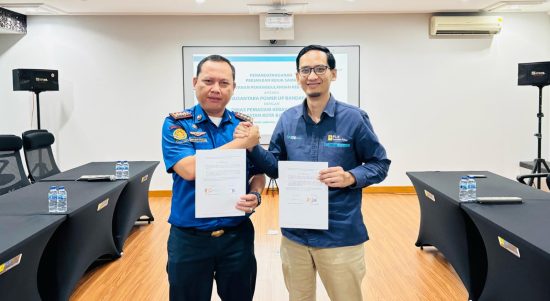 PLN NP UP Bandar Lampung dan Dinas Pemadam Kebakaran Teken MoU Penanggulangan Bencana