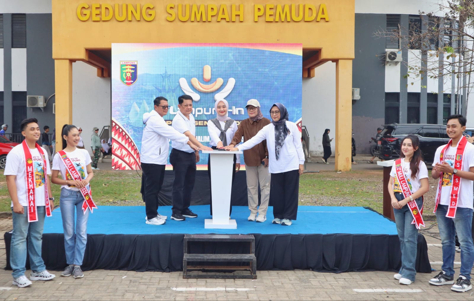 Peluncuran aplikasi Lampung-In