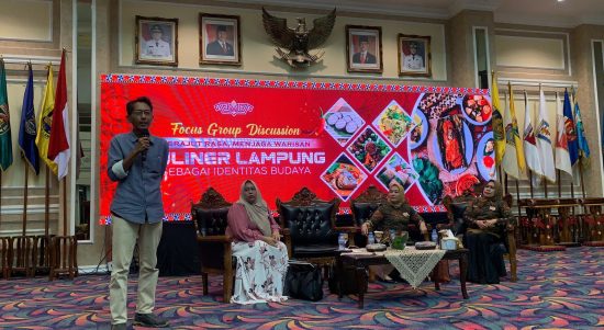 Mighrul Lappung Bersatu gelar Focus Group Discussion (FGD) buku Kuliner bertajuk "Merajut Rasa, Menjaga Warisan: Kuliner Lampung sebagai Identitas Budaya".