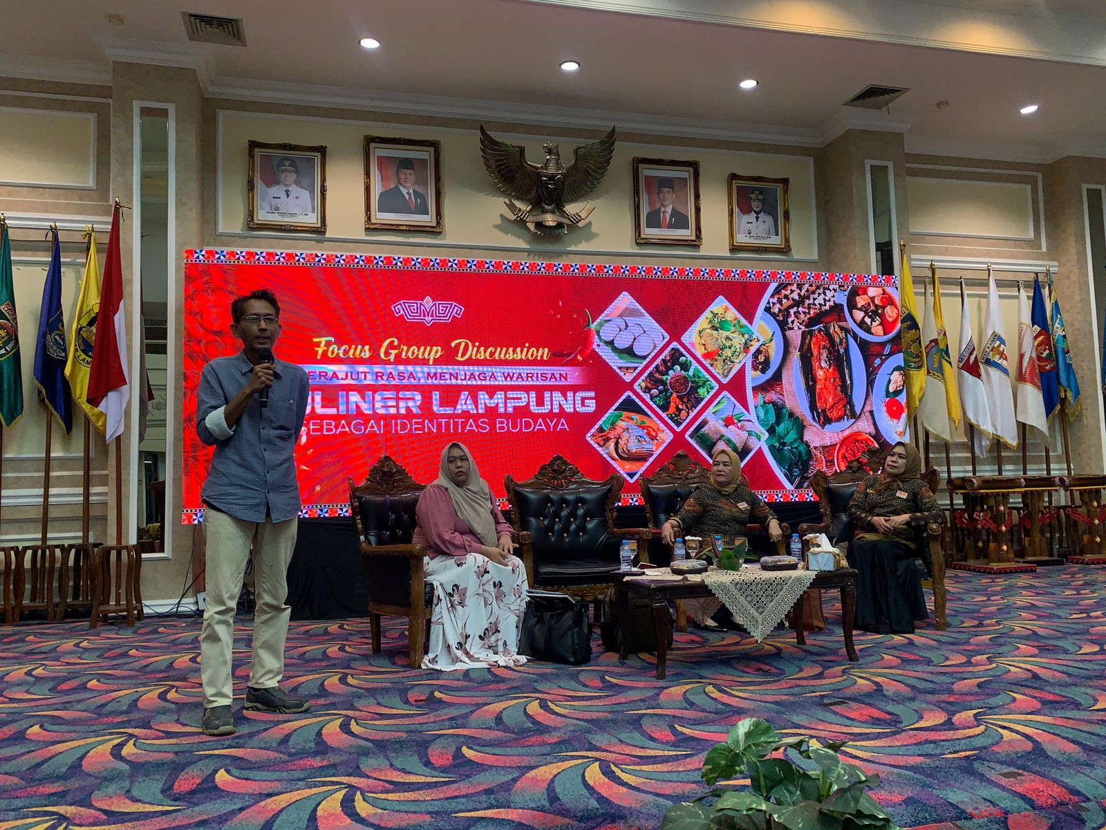 Mighrul Lappung Bersatu gelar Focus Group Discussion (FGD) buku Kuliner bertajuk "Merajut Rasa, Menjaga Warisan: Kuliner Lampung sebagai Identitas Budaya".