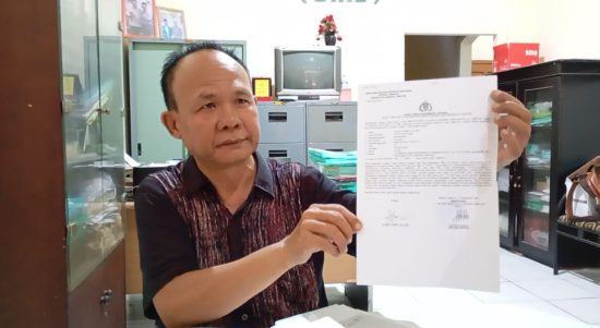 Ujang Tommy, Kuasa hukum Hi. Darussalam dari Ahmad Handoko Law Office
