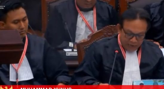 Sidang putusan sengketa hasil Pemungutan Suara Ulang (PSU) Pilkada Kabupaten Pesawaran di Mahkamah Konsitusi. | ist