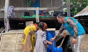 PLN Nusantara Power menghadirkan inovasi Tirta Turatea sebagai upaya mewujudkan Desa Punagaya sehat, adil, dan sejahtera melalui akses air bersih berkelanjutan. | ist
