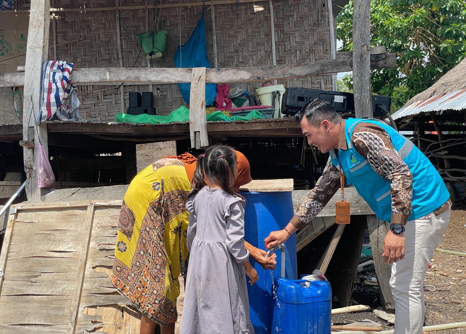 PLN Nusantara Power menghadirkan inovasi Tirta Turatea sebagai upaya mewujudkan Desa Punagaya sehat, adil, dan sejahtera melalui akses air bersih berkelanjutan. | ist