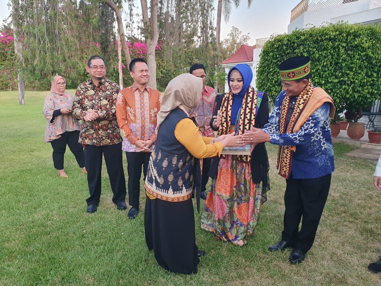 Dwita Ria Gunadi Sosialisasikan Empat Pilar Kebangsaan di Maroko, Sekaligus Perkenalkan Tapis Lampung