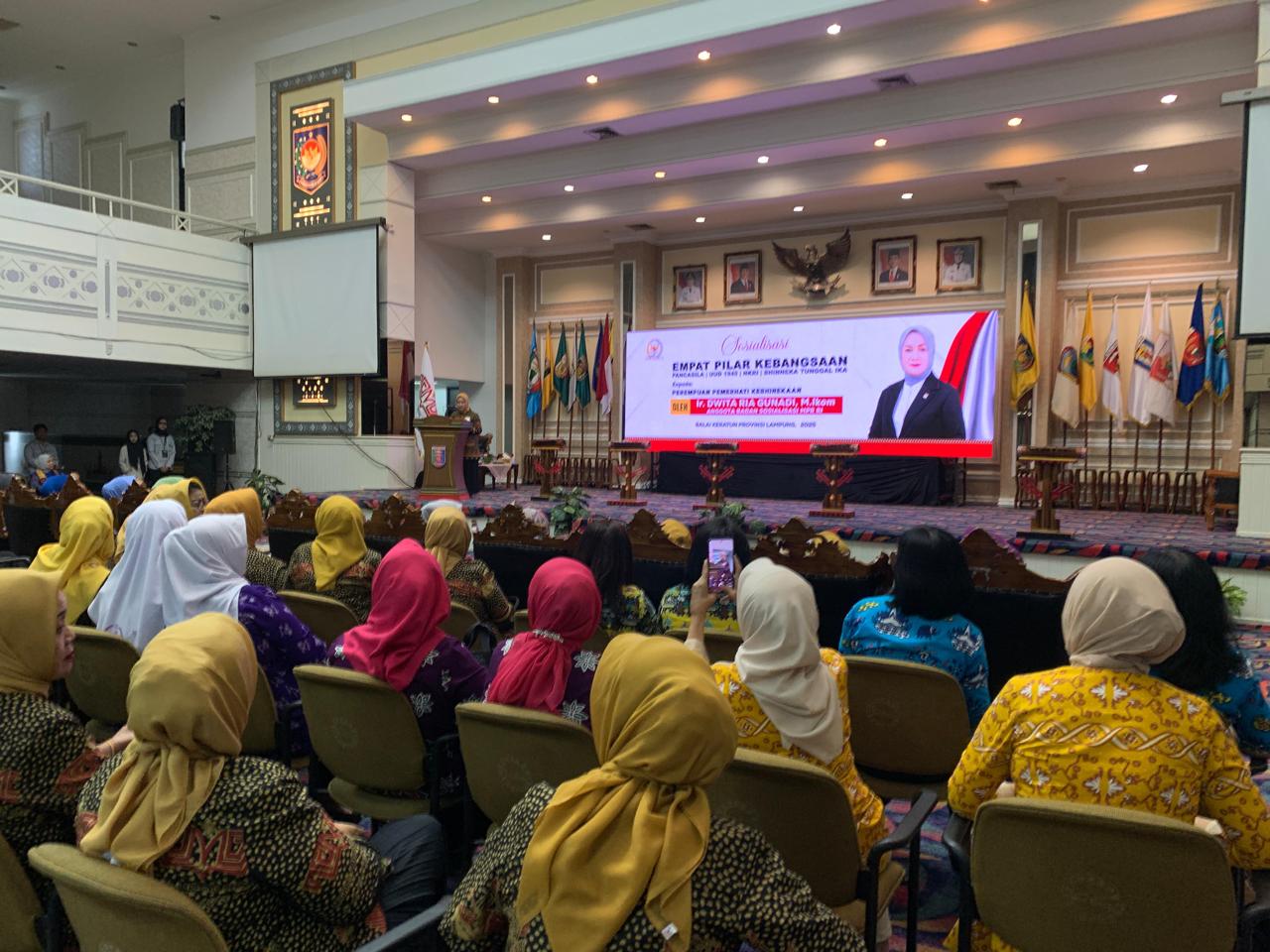 Dwita Ria Tekankan Peran Perempuan Jaga Empat Pilar Kebangsaan