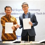Direktur Utama PDC Faried Iskandar Dozyn dan Head of Digital Power Business Unit Huawei, Mr. Jin Song berfoto usai menandatangani MOU terkait teknologi PV Microgrid. | ist