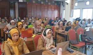 Kegiatan Sosialisasi Uji Kemahiran Berbahasa Indonesia (UKBI) Adaptif yang digelar oleh Balai Bahasa Provinsi Lampung