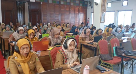 Kegiatan Sosialisasi Uji Kemahiran Berbahasa Indonesia (UKBI) Adaptif yang digelar oleh Balai Bahasa Provinsi Lampung