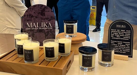 Unjuk Gigi Produk Berkelas, Mitra Binaan Patra Drilling Tampilkan Lilin Aromaterapi Ramah Lingkungan
