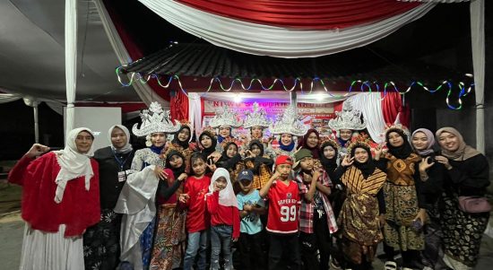 Kemeriahan Peringatan HUT ke-80 RI di RT 02 Labuhan Ratu, Bandar Lampung. | ist