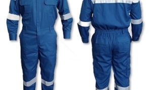 Patra Drilling Contractor meluncurkan Coverall Tahan Api Ramah Lingkungan untuk mendorong kemandirian APD nasional. | ist