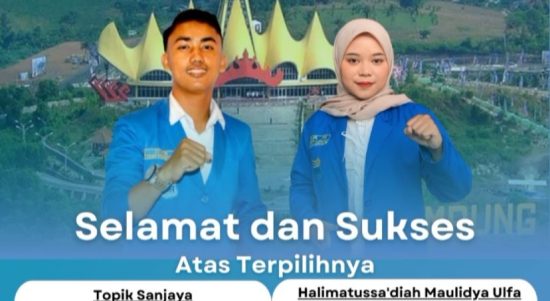 Topik Sanjaya Pimpin PMII Cabang Bandar Lampung, Halimatussa’diah Nahkodai KOPRI