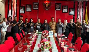 Audiensi SIKAMBARA dengan Walikota Bandar Lampung Eva Dwiana. | ist