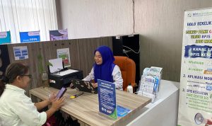 Pelayanan BPJS Kesehatan kini hadir di Mal Pelayanan Publik Kota Bandar Lampung. | ist