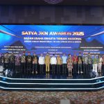BPJS Kesehatan memberikan apresiasi kepada 110 badan usaha di acara Satya JKN Award 2025. | ist