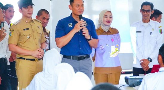 AHY di SRMA 32 Lampung