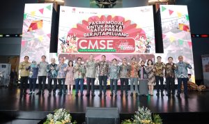 Capital Market Summit & Expo (CMSE) 2025 di Main Hall BEI, Jakarta, pada 17–18 Oktober 2025