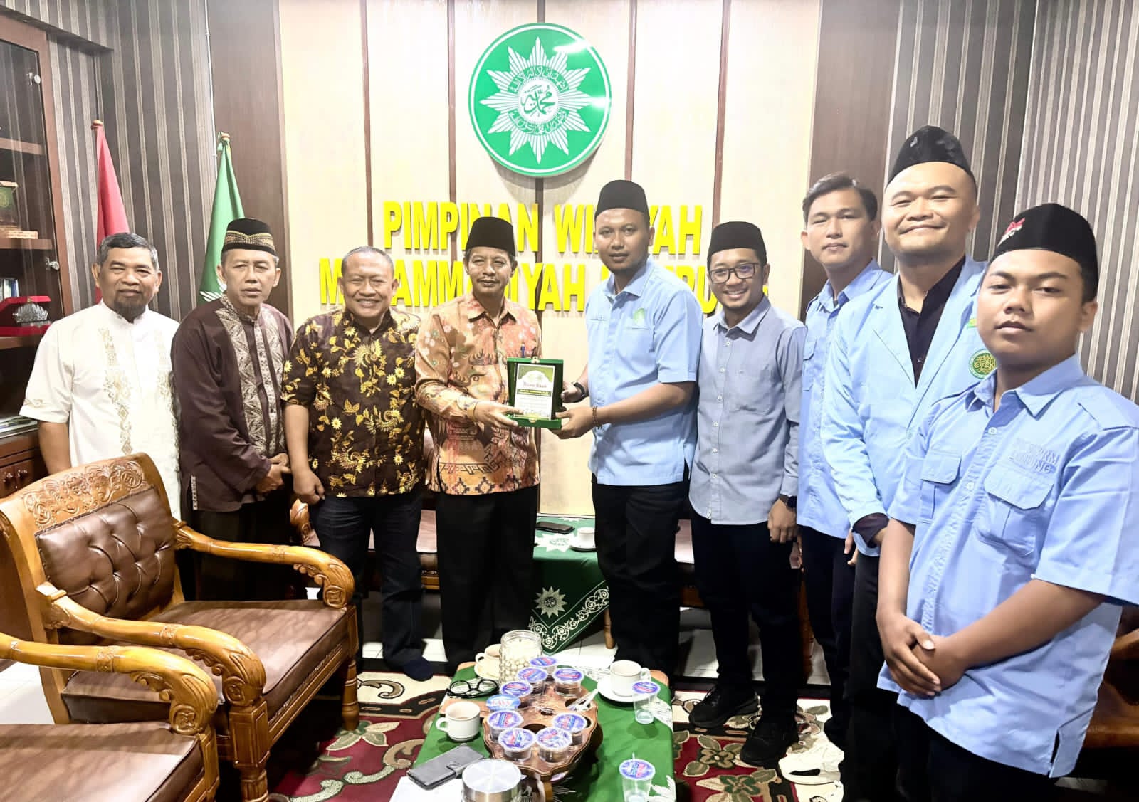 DPW BKPRMI Provinsi Lampung melakukan kunjungan silaturahmi ke Kantor Pimpinan Wilayah Muhammadiyah Lampung. | Ist DPW BKPRMI Provinsi Lampung melakukan kunjungan silaturahmi ke Kantor Pimpinan Wilayah Muhammadiyah Lampung. | Ist