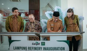 Cargill Resmikan Refinery Sawit Senilai USD 200 Juta di Lampung, Perkuat Hilirisasi Nasional