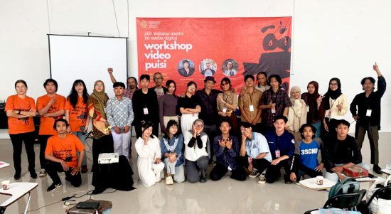 Workshop Videopuisi Lampung Literature, Hidupkan Sastra di Era Digital