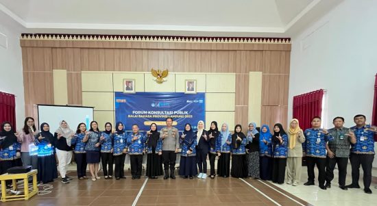 Tingkatkan Kualitas Layanan, Balai Bahasa Provinsi Lampung Gelar Forum Komunikasi Publik 2025