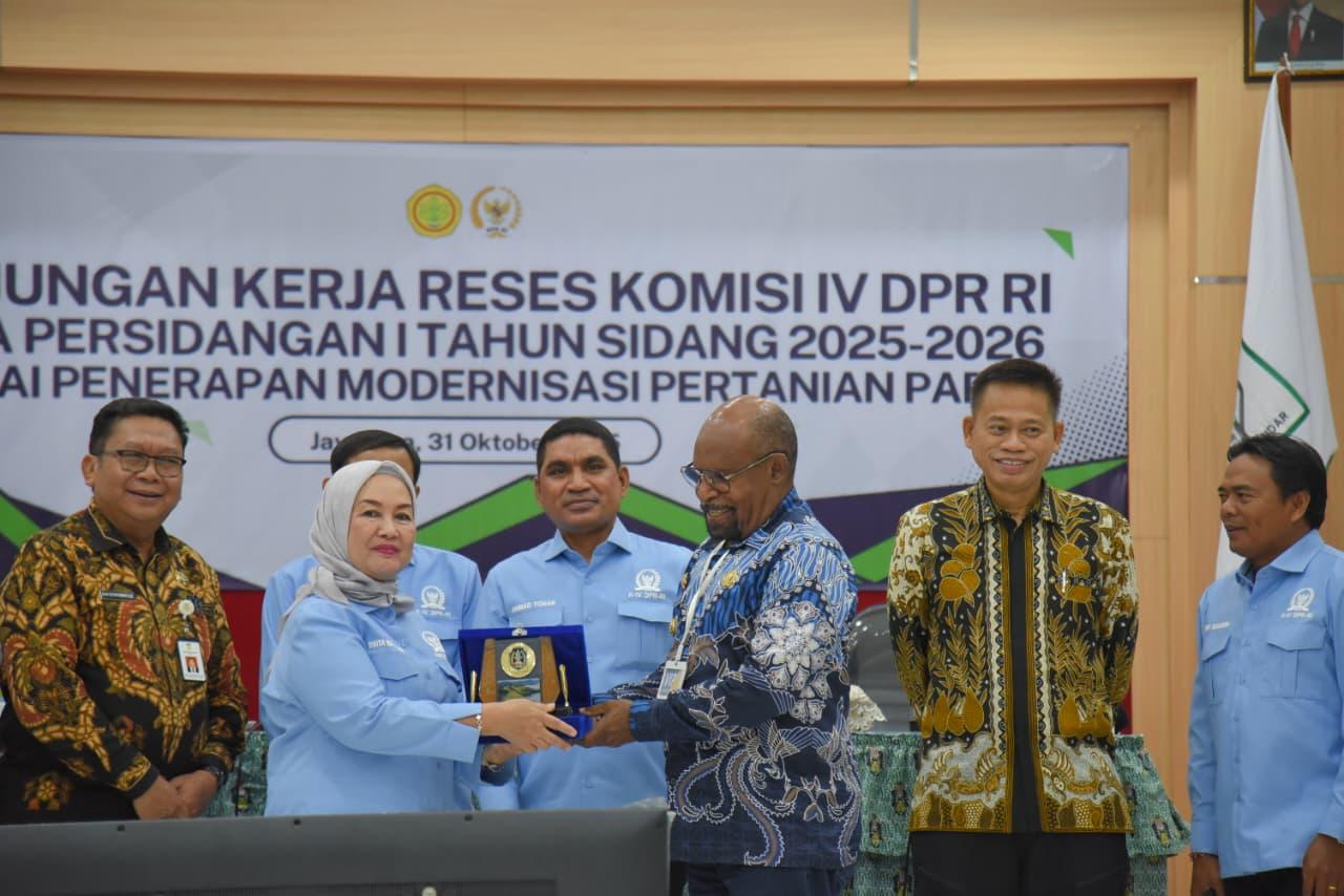 Anggota DPR Dwita Ria Dorong Optimalisasi Program Pertanian di Papua