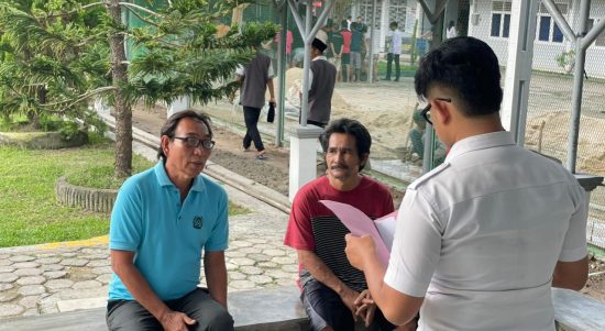 Layanan konsultasi registrasi bagi Warga Binaan Pemasyarakatan yang dilaksanakan oleh Sentra Layanan Terpadu Warga Binaan (SELAT WARNA) Rutan Kelas I Bandar Lampung. | Ist