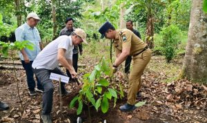 3.000 Bibit Kopi-Kakao Dibagikan, Menko Zulhas Minta Petani Jaga Gunung Rajabasa