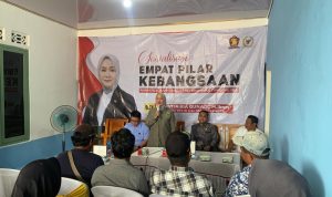 Dwita Ria Tekankan Bijak Bermedia Sosial dalam Sosialisasi Empat Pilar di Waway Karya