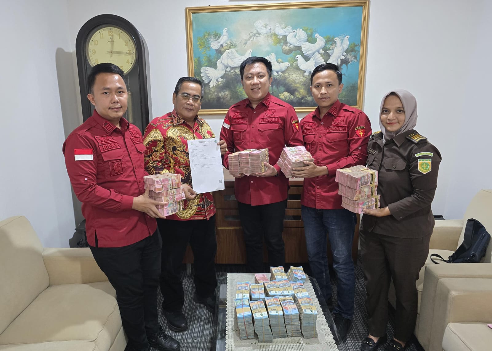 Rp18,61 Miliar Kerugian Negara Berhasil Dipulihkan Pidsus Kejari Bandar Lampung