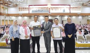 KNPI Lampung Terima Penghargaan Kolaborasi pada Seminar Nasional “How To Be A Great”