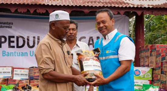 PLN NP Gerak Cepat, Kontinyu Salurkan Bantuan bagi Korban Banjir dan Longsor di Aceh