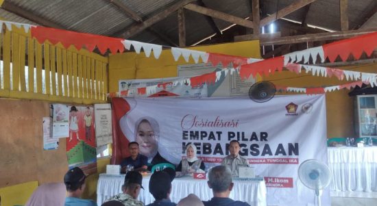 Dwita Ria Sosialisasi 4 Pilar Kebangsaan di Abung Timur, Tekankan Pentingnya Persatuan di Era Medsos