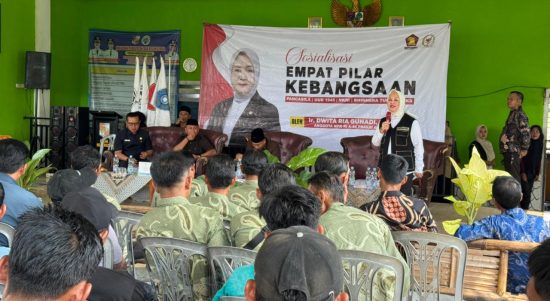Sosialisasi 4 Pilar di Abung Selatan, Dwita Ria Dorong Penguatan Kedaulatan Pangan