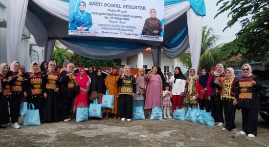 Bakti Sosial Hari Ibu ke-97, Mighrul Lappung Bersatu Bagikan Sembako dan Layanan Kesehatan Gratis